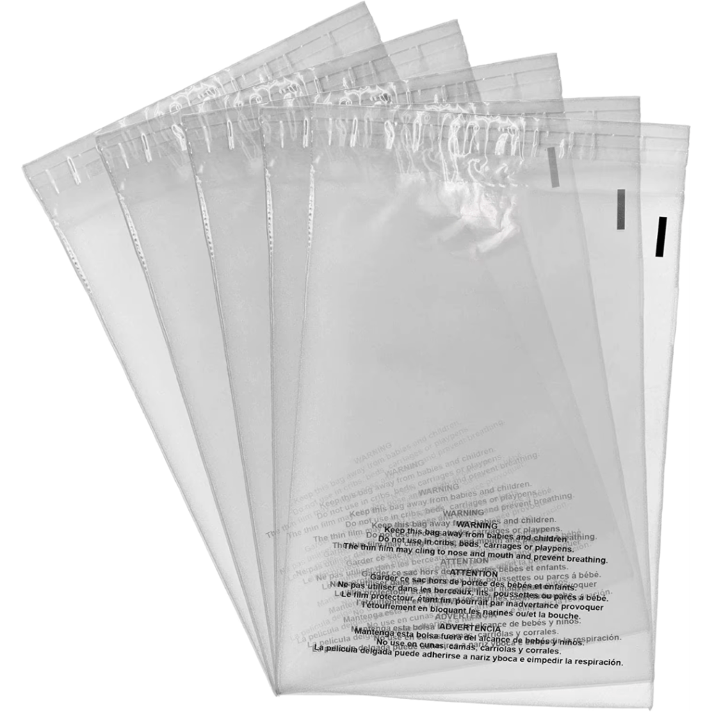 Munchies And Smoke - Clear Poly Bags Classified